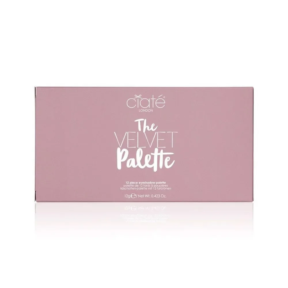 New with box CIATE Velvet Palette Warm Toned Vegan Eyeshadow